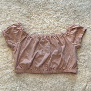 WILFRED - Rosè Pink Crop Top